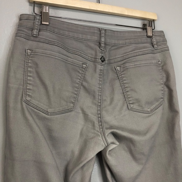 Prana Kayla Gray Jeans Size 8 29 Short Inseam Stretch Mid Rise - Picture 4 of 14